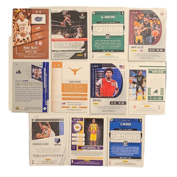 Lot of 11 NBA Autographed/Serial Numbered/Jersey Relic Basketball Cards - Picture 5 of 5